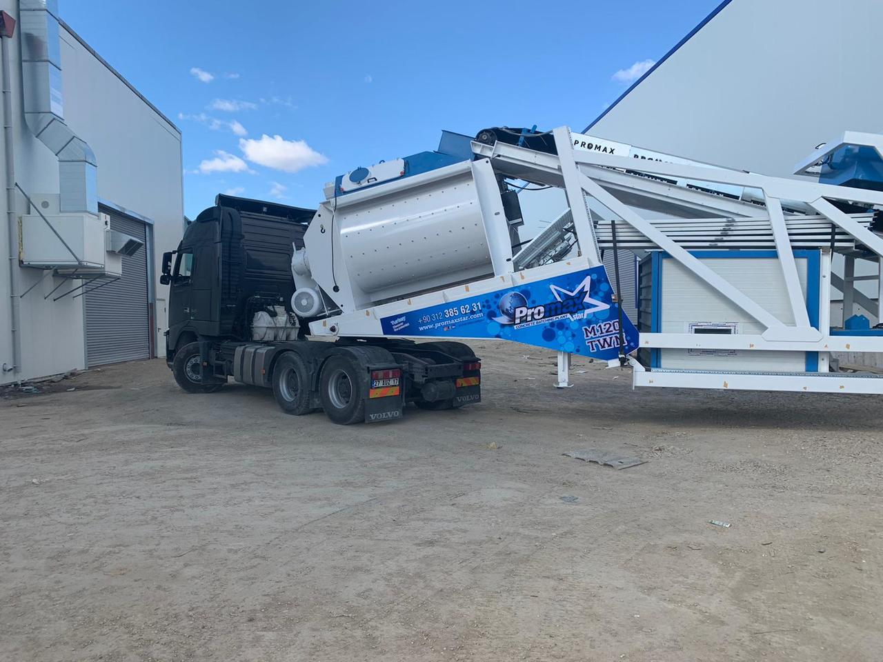 Mobile Concrete Batching Plant M120-TWN (120m3/h) - Concrete plant: picture 5 Mobile Concrete Batching Plant M120-TWN (120m3/h) - Concrete plant: picture 5