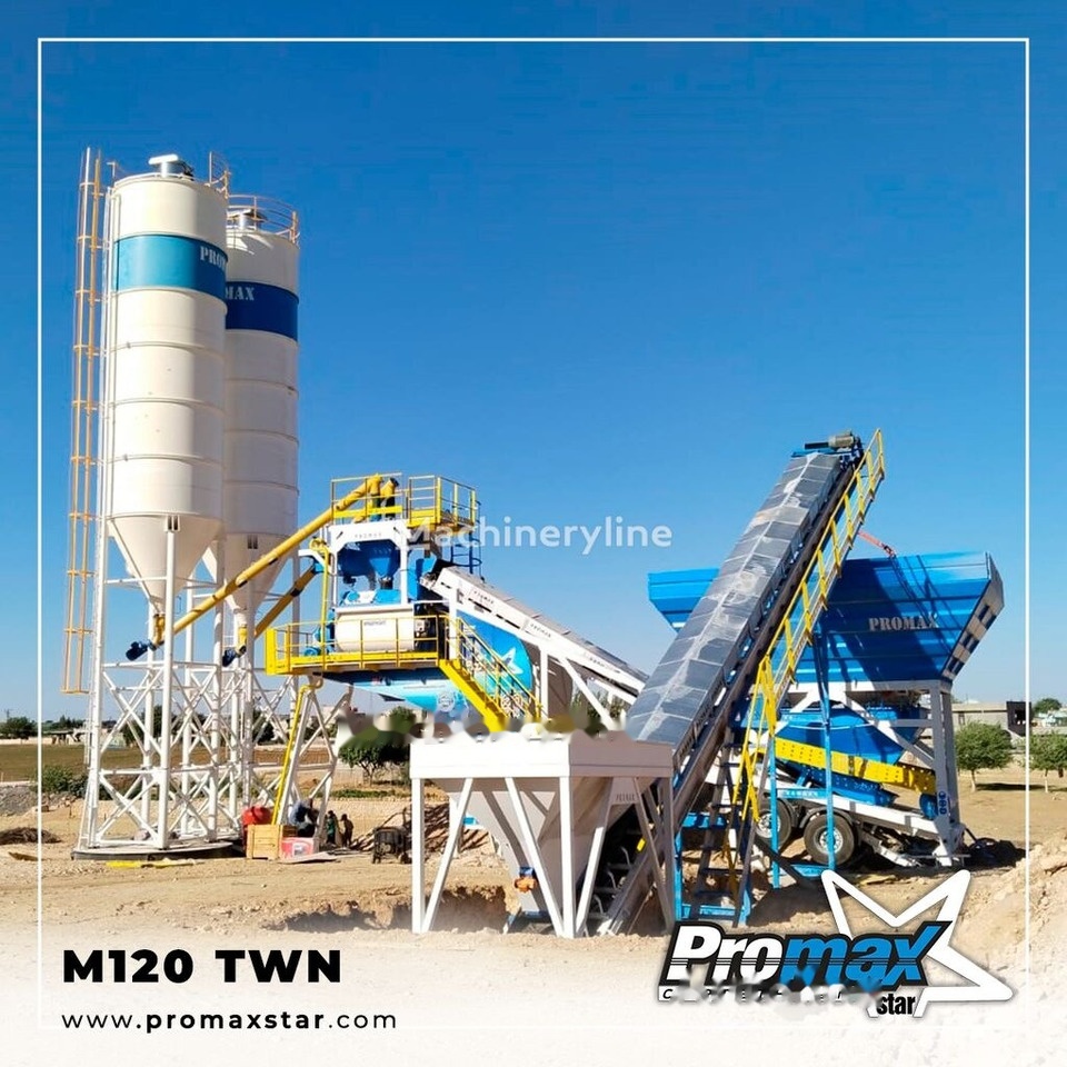 Promax Mobile Concrete Batching Plant M120-TWN (120m3/h) - Concrete plant: picture 3 Promax Mobile Concrete Batching Plant M120-TWN (120m3/h) - Concrete plant: picture 3