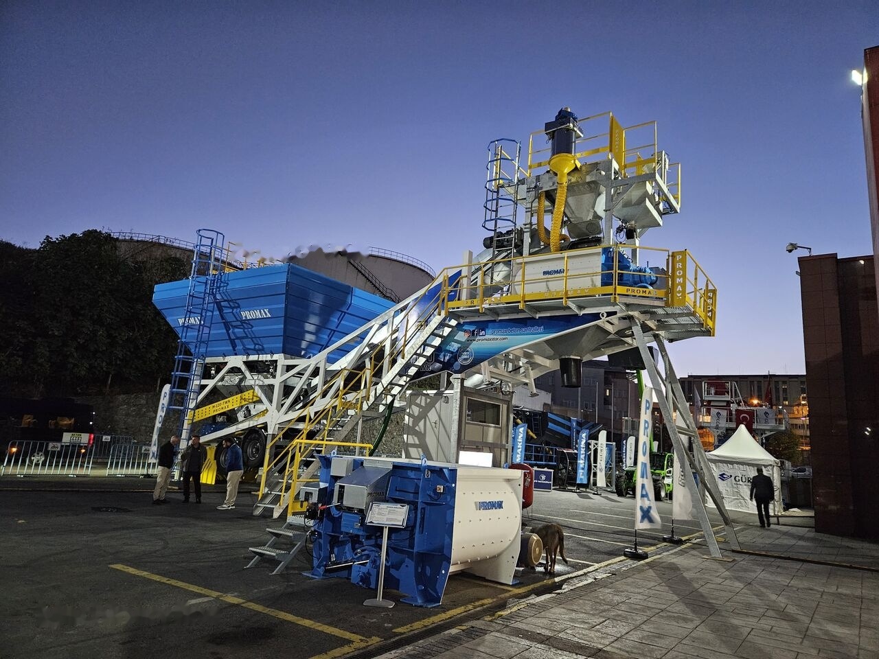 Promax Mobile Concrete Batching Plant M120-TWN (120m3/h) - Concrete plant: picture 2 Promax Mobile Concrete Batching Plant M120-TWN (120m3/h) - Concrete plant: picture 2