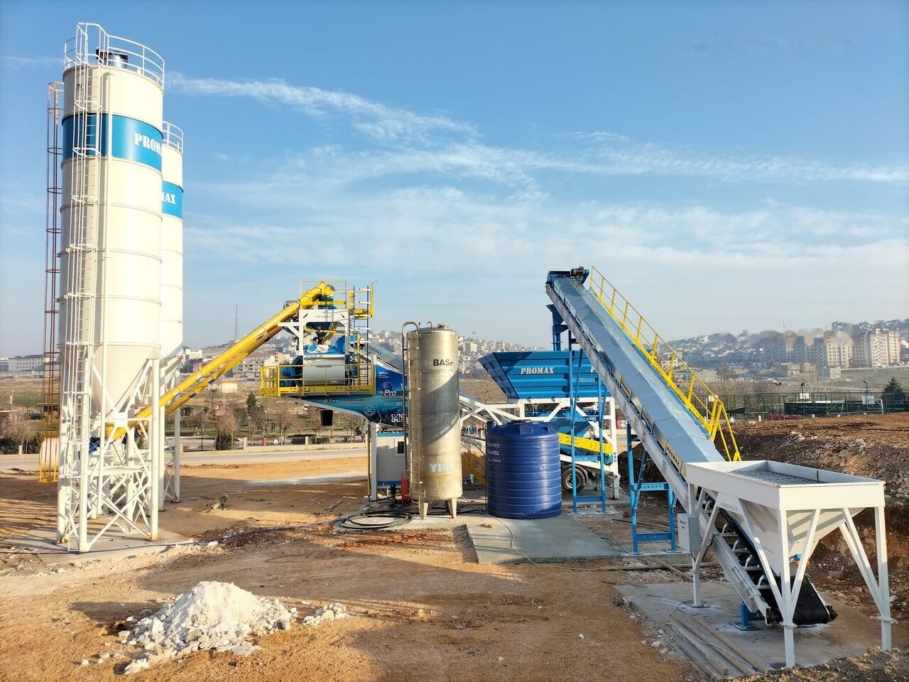 Promax Mobile Concrete Batching Plant PROMAX M100-TWN (100m³/h) - Concrete plant: picture 2 Promax Mobile Concrete Batching Plant PROMAX M100-TWN (100m³/h) - Concrete plant: picture 2