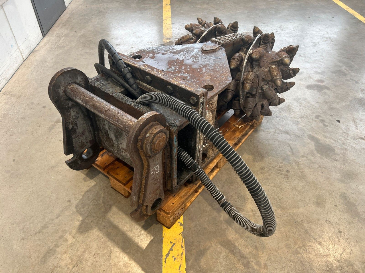 SIMEX TF 800 Felsfräse / Fräse / SW48 / 2007 - Attachment for Excavator: picture 5 SIMEX TF 800 Felsfräse / Fräse / SW48 / 2007 - Attachment for Excavator: picture 5