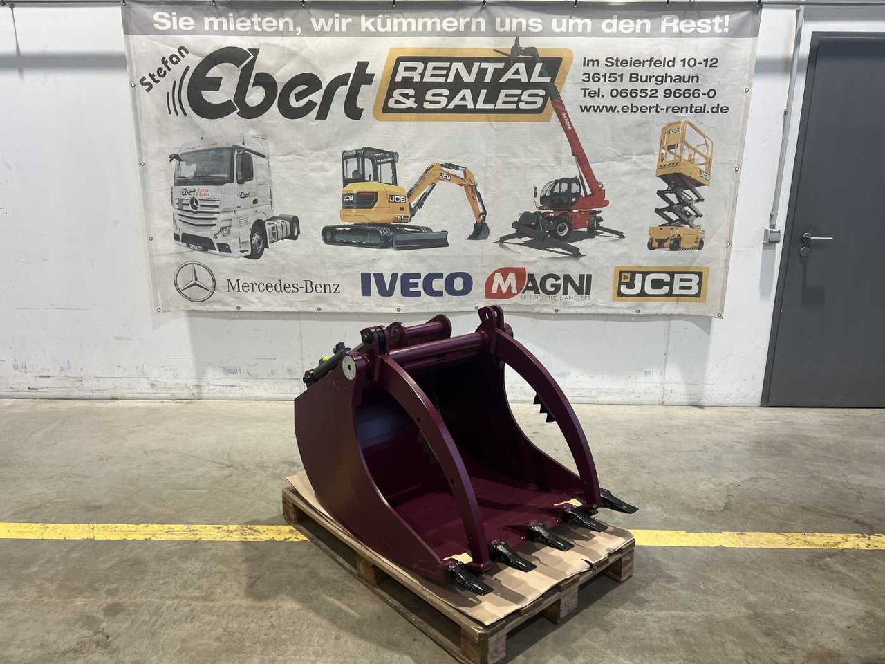 Holp MultiGrip Löffel MG.075.080 MS03 / 800 mm - Bucket for Construction machinery: picture 1 Holp MultiGrip Löffel MG.075.080 MS03 / 800 mm - Bucket for Construction machinery: picture 1