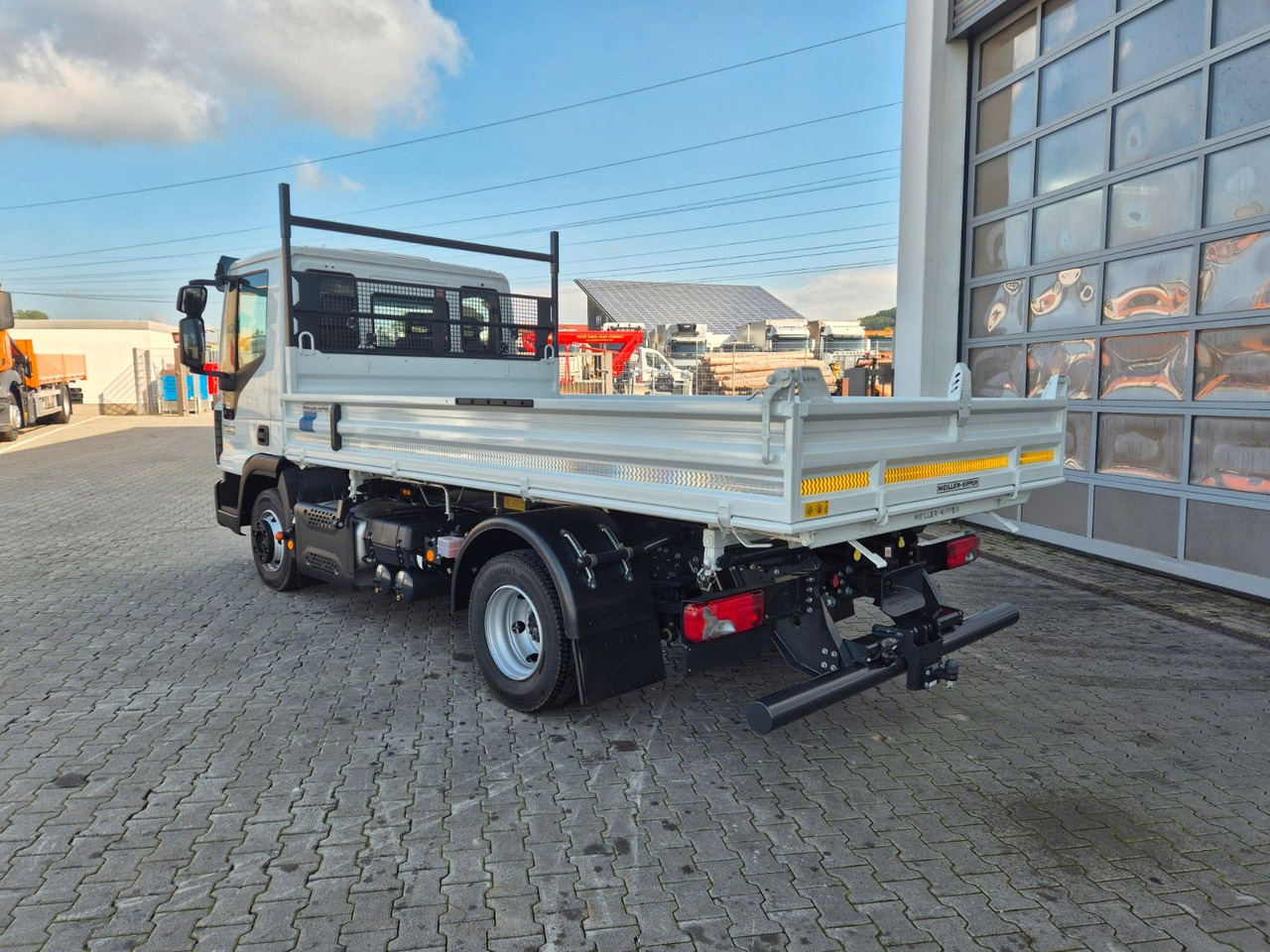 Tipper van Iveco Eurocargo ML80E21 Meiller 2x AHK 3 Sitze Klima: picture 11