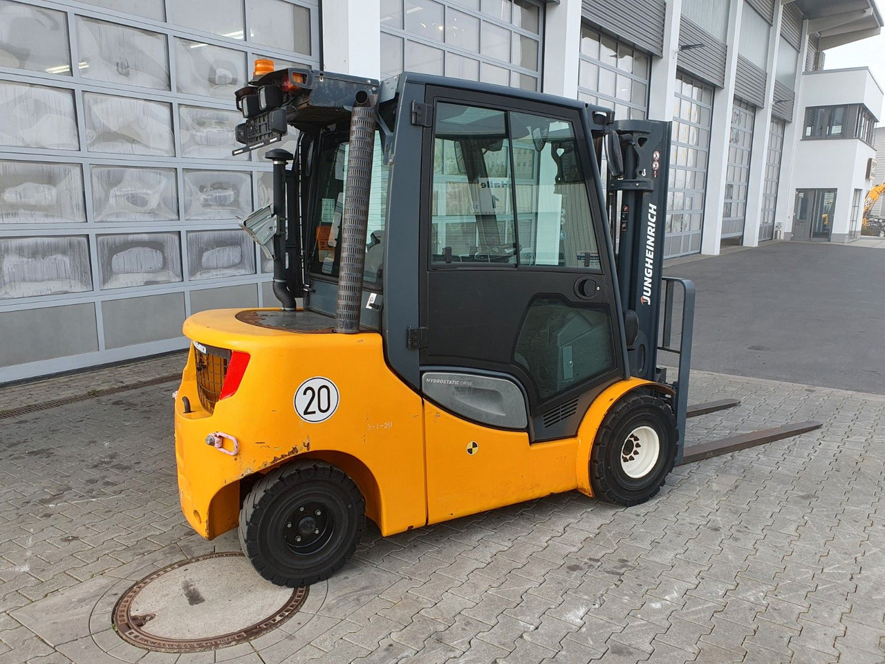 Jungheinrich DFG 435s / 4.400mm / nur 2.245h! / Klima / SS - Diesel forklift: picture 4 Jungheinrich DFG 435s / 4.400mm / nur 2.245h! / Klima / SS - Diesel forklift: picture 4