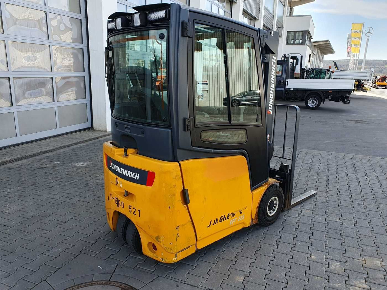 Jungheinrich EFG 215 / Triplex: 4.35m! / SS / nur 2.054h! - Electric forklift: picture 3 Jungheinrich EFG 215 / Triplex: 4.35m! / SS / nur 2.054h! - Electric forklift: picture 3