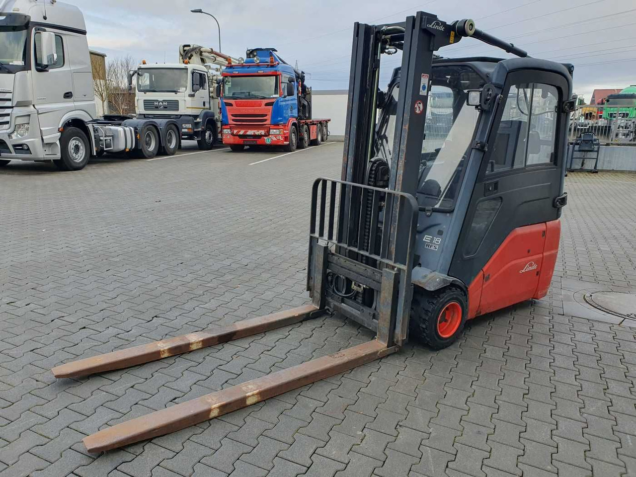 Leasing of  Linde E18 - 01 / Triplex: 4.50m! / SS / nur 5.672h! Linde E18 - 01 / Triplex: 4.50m! / SS / nur 5.672h!: picture 8