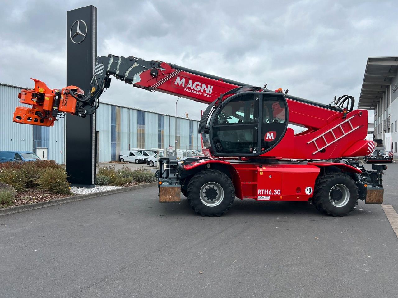 Magni RTH 6.30 SH / Fällkran / Westtech CS750 - Telescopic handler: picture 3 Magni RTH 6.30 SH / Fällkran / Westtech CS750 - Telescopic handler: picture 3