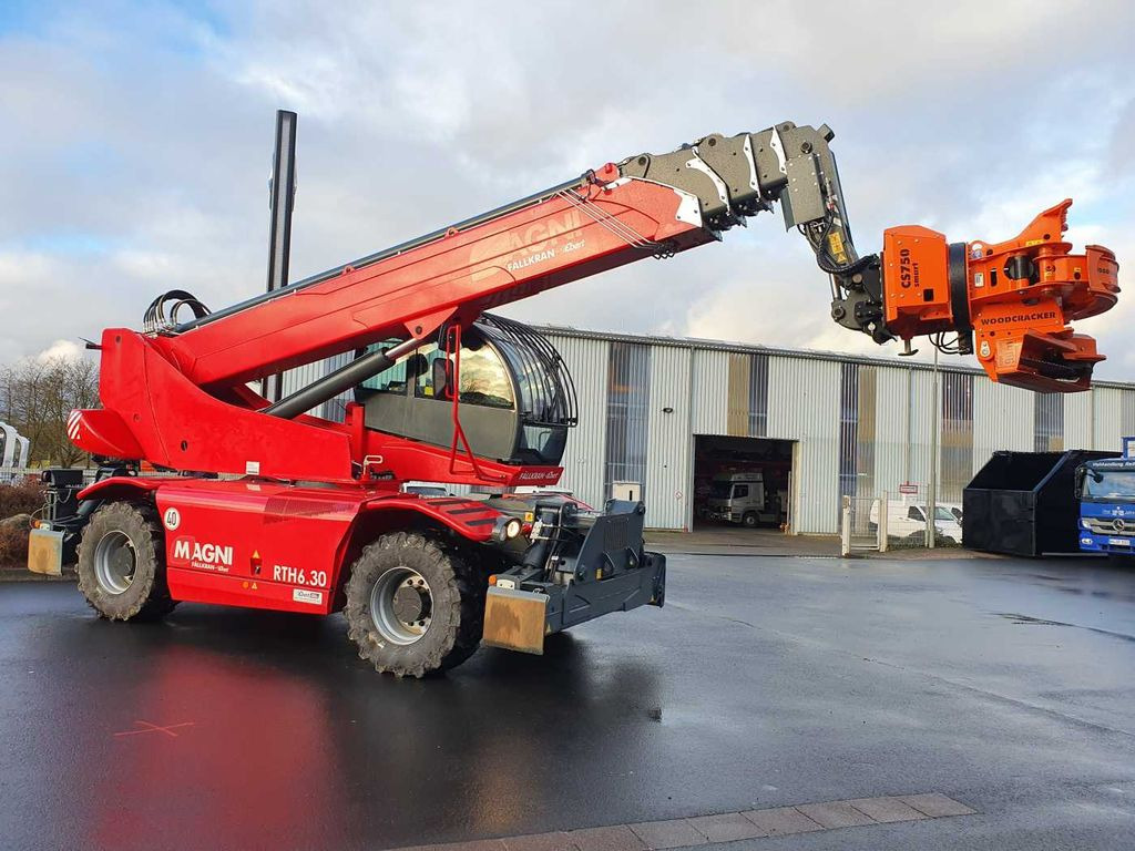 Telescopic handler Magni RTH 6.30 SH / Fällkran / nur 110h / 2022 Magni RTH 6.30 SH / Fällkran / nur 110h / 2022: picture 7