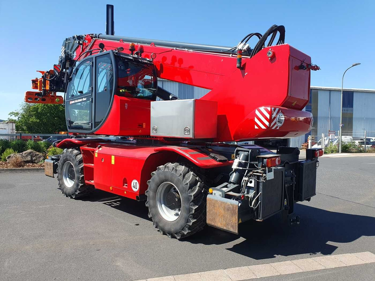Magni RTH 6.30 SH / Fällkran / nur 559h / 2022 - Telescopic handler: picture 4 Magni RTH 6.30 SH / Fällkran / nur 559h / 2022 - Telescopic handler: picture 4