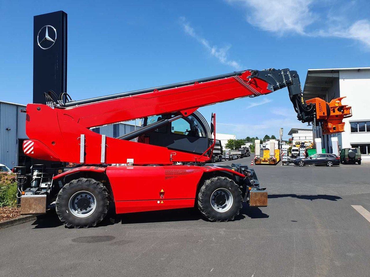 Telescopic handler Magni RTH 6.30 SH / Fällkran / nur 559h / 2022: picture 6