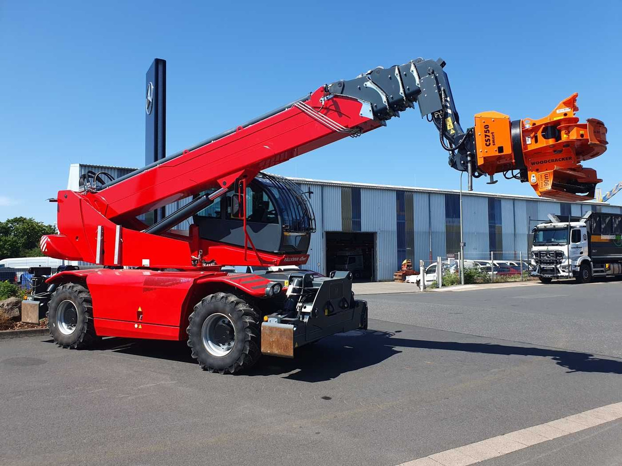 Telescopic handler Magni RTH 6.30 SH / Fällkran / nur 559h / 2022: picture 7