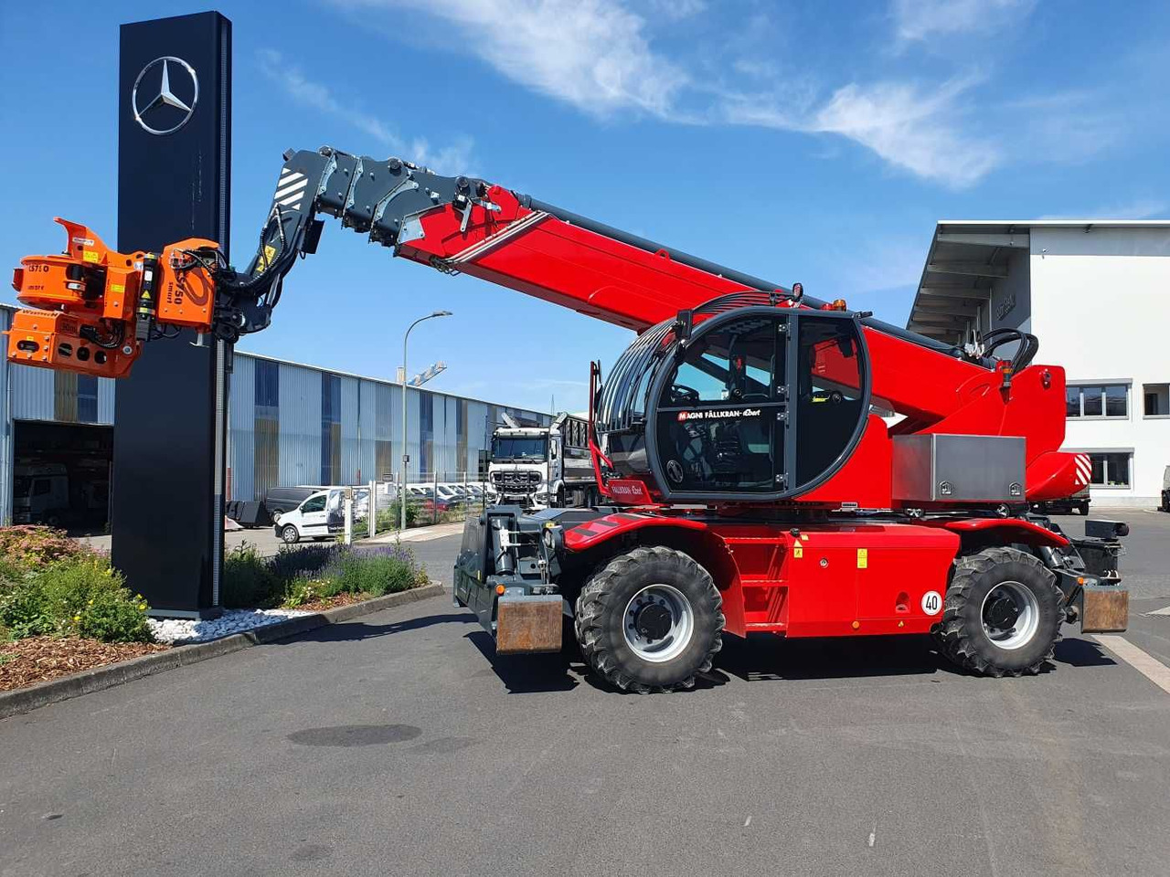 Magni RTH 6.30 SH / Fällkran / nur 559h / 2022 - Telescopic handler: picture 2 Magni RTH 6.30 SH / Fällkran / nur 559h / 2022 - Telescopic handler: picture 2
