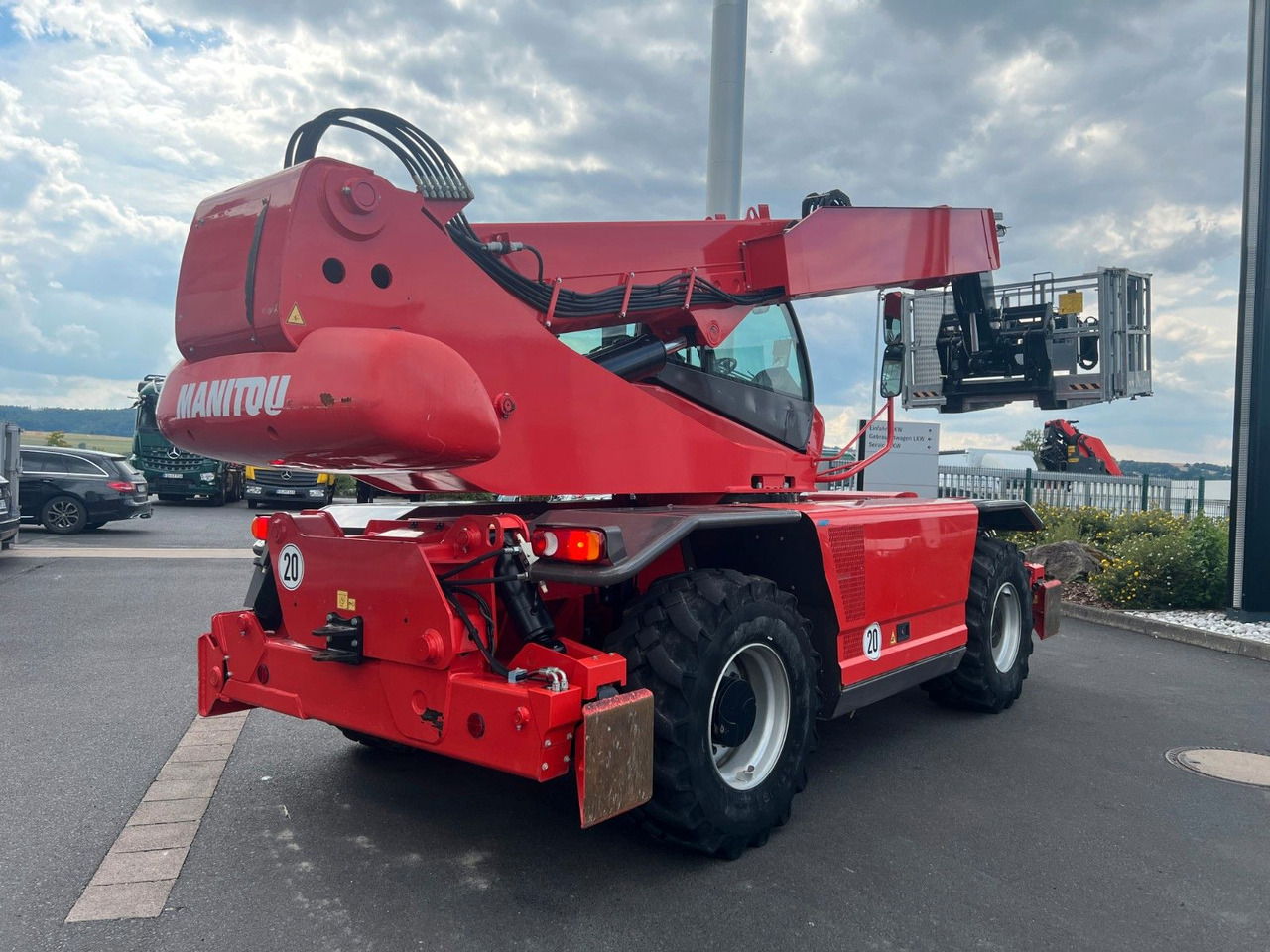 Manitou MRT 2550 + / nur 1.092h! / Gabel / Korb - Telescopic handler: picture 5 Manitou MRT 2550 + / nur 1.092h! / Gabel / Korb - Telescopic handler: picture 5