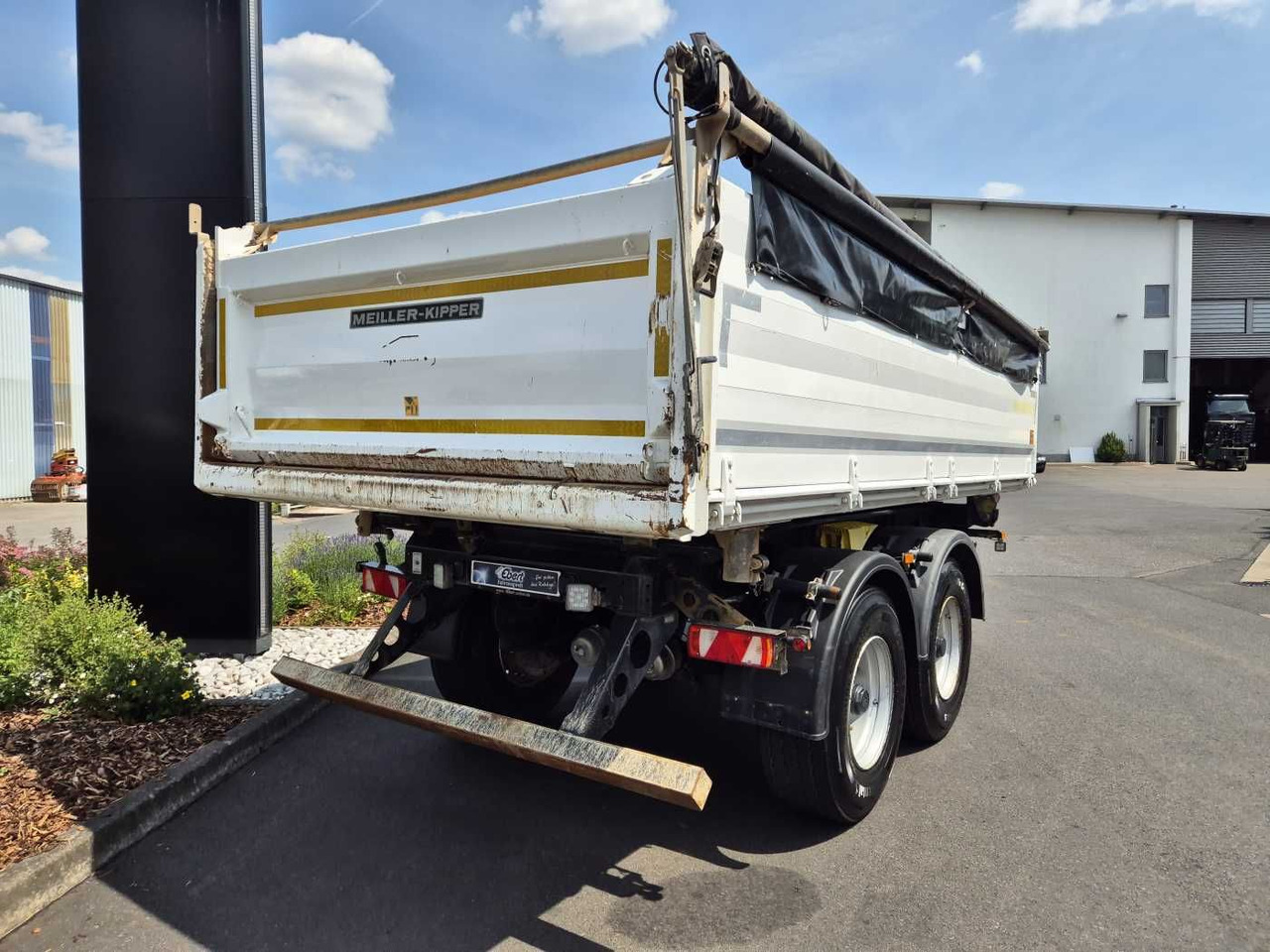 Meiller MZDA D 316 BPW Liftachse 50er Öse Plane - Tipper trailer: picture 2 Meiller MZDA D 316 BPW Liftachse 50er Öse Plane - Tipper trailer: picture 2