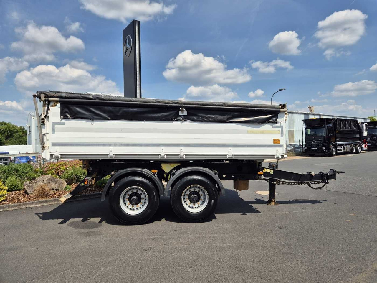 Meiller MZDA D 316 BPW Liftachse 50er Öse Plane - Tipper trailer: picture 5 Meiller MZDA D 316 BPW Liftachse 50er Öse Plane - Tipper trailer: picture 5