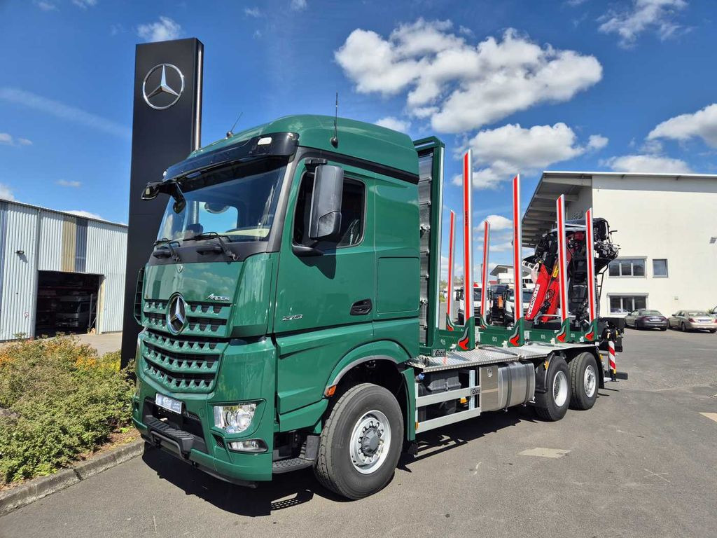 Mercedes-Benz Arocs 2751 L 6x2 (6x4) HAD + Kran: Epsilon M12Z - Timber truck, Crane truck: picture 1 Mercedes-Benz Arocs 2751 L 6x2 (6x4) HAD + Kran: Epsilon M12Z - Timber truck, Crane truck: picture 1