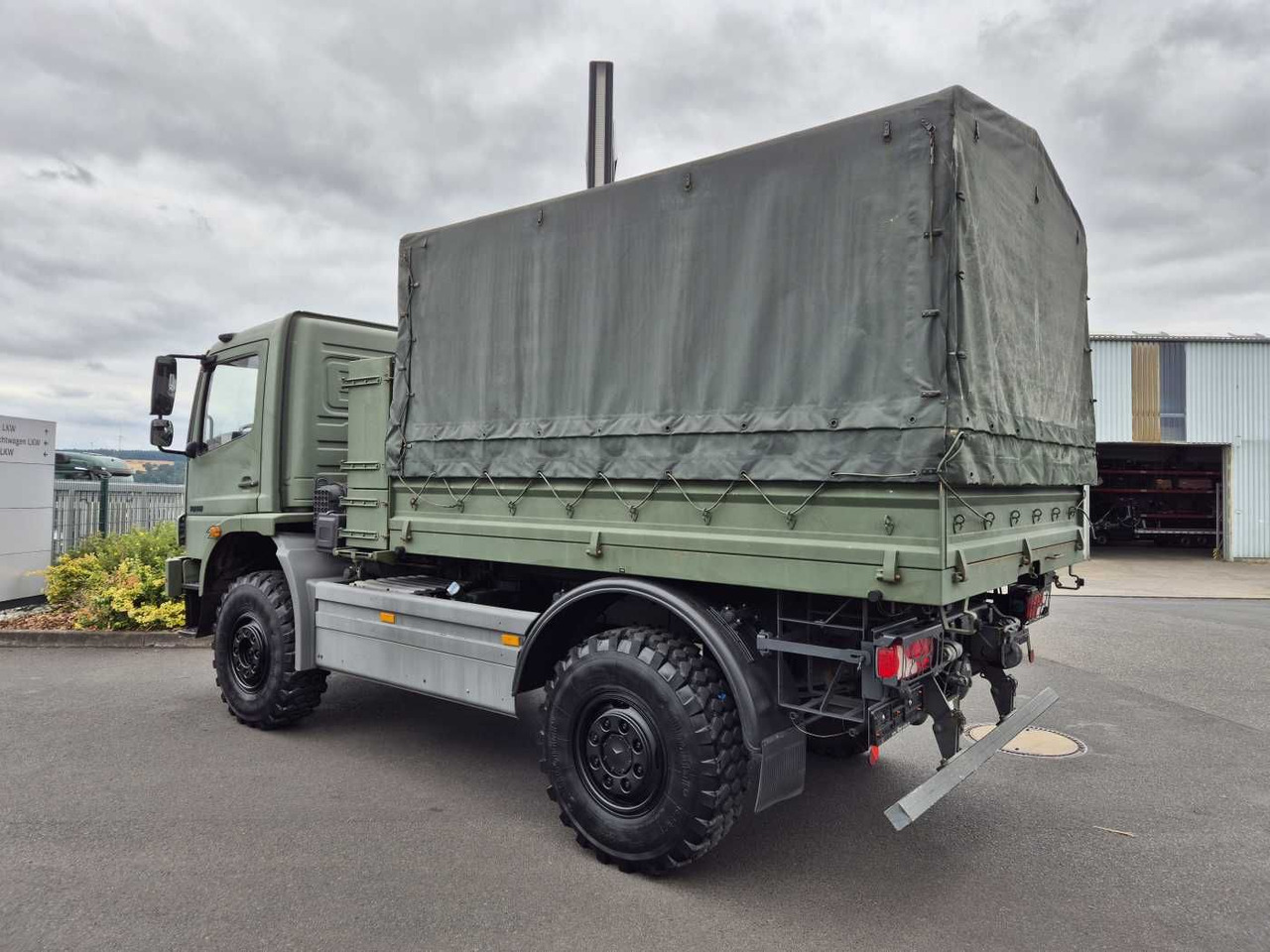 Curtainsider truck Mercedes-Benz Atego 1018 A 4x4 Singlebereifung 6 Stück vorh.: picture 8