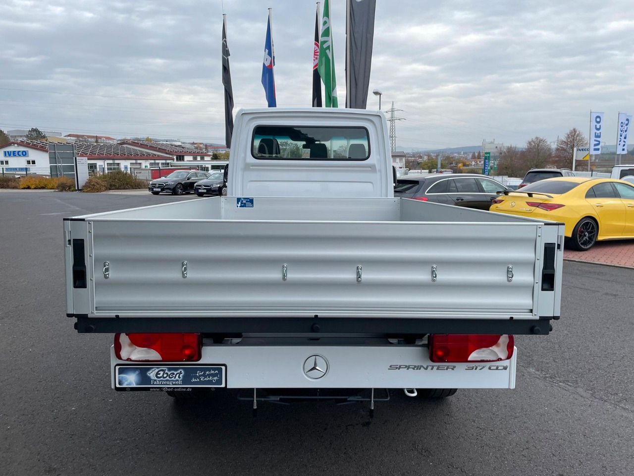Mercedes-Benz Sprinter 317 CDI 9G 3665 Klima - Flatbed van: picture 4 Mercedes-Benz Sprinter 317 CDI 9G 3665 Klima - Flatbed van: picture 4
