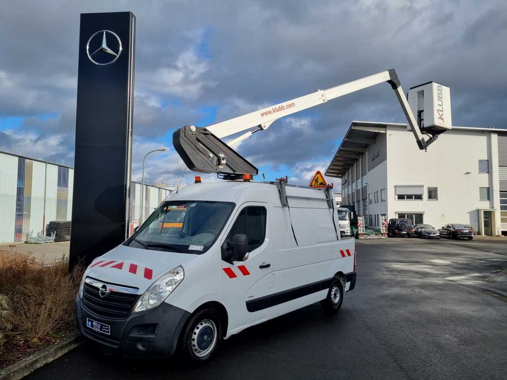 Opel Movano 2.3 CDTI / KLUBB K26, 12m - Truck mounted aerial platform, Van: picture 1 Opel Movano 2.3 CDTI / KLUBB K26, 12m - Truck mounted aerial platform, Van: picture 1