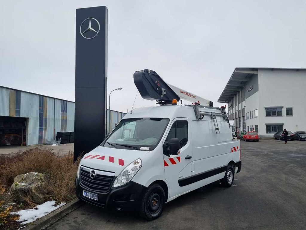 Opel Movano 2.3 CDTI / KLUBB K26, 12m - Truck mounted aerial platform, Van: picture 1 Opel Movano 2.3 CDTI / KLUBB K26, 12m - Truck mounted aerial platform, Van: picture 1