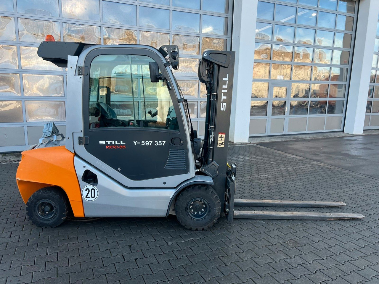 Still RX70-30 / Triplex: 4.60m / nur 568h / SS / Waage - Diesel forklift: picture 3 Still RX70-30 / Triplex: 4.60m / nur 568h / SS / Waage - Diesel forklift: picture 3