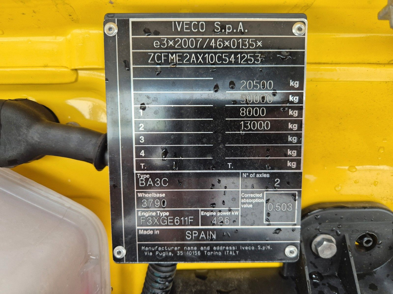 Tractor unit Iveco X-Way AS440X58T/FP ON 4x2 Hydraulik Mirror-Cams: picture 30