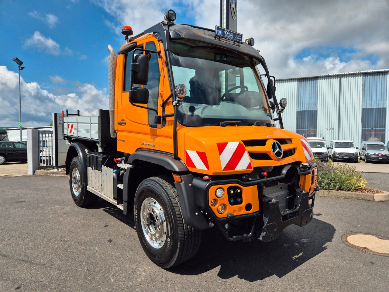 Unimog MB Unimog U435 4x4 Kipper Vario-Pilot Hydrostat - Tipper: picture 3 Unimog MB Unimog U435 4x4 Kipper Vario-Pilot Hydrostat - Tipper: picture 3