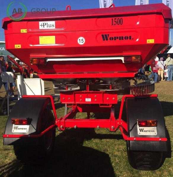 Woprol fertilizer spreader Junior II Max 1500 with transport chasis - Fertilizer spreader: picture 1 Woprol fertilizer spreader Junior II Max 1500 with transport chasis - Fertilizer spreader: picture 1