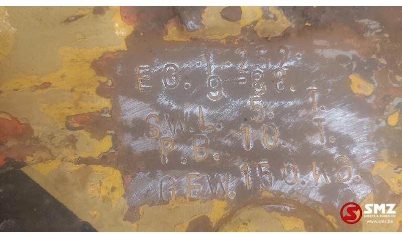 Diversen Occ katrol haak kraan SWL 5T PB10T - Attachment for Crane: picture 5 Diversen Occ katrol haak kraan SWL 5T PB10T - Attachment for Crane: picture 5