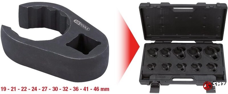 Diversen Open opsteekringsleutelset 19-46 MM 10PCS - Automotive tool: picture 5 Diversen Open opsteekringsleutelset 19-46 MM 10PCS - Automotive tool: picture 5