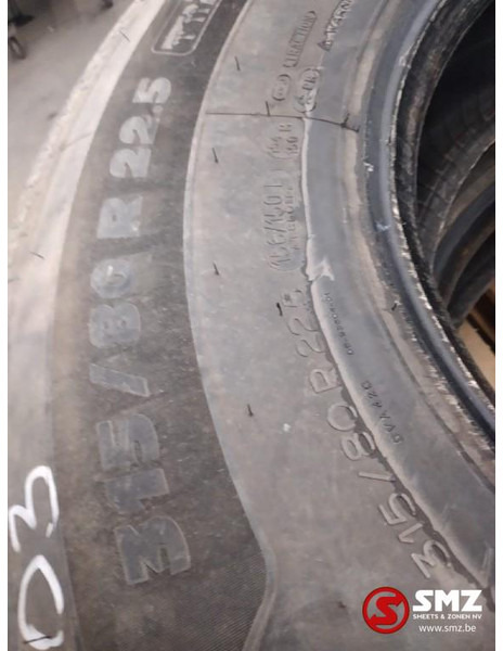 Michelin Occ vrachtwagenband Michelin 315/80R22.5 - Tire for Truck: picture 3 Michelin Occ vrachtwagenband Michelin 315/80R22.5 - Tire for Truck: picture 3