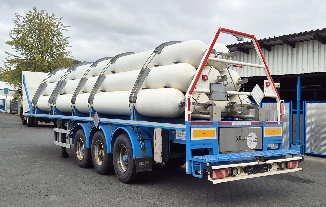 MAFA Gas tank tube semi-trailer used for compressed helium, hydrogen, Wasserstoff,  methane, CNG - Tank semi-trailer: picture 4 MAFA Gas tank tube semi-trailer used for compressed helium, hydrogen, Wasserstoff,  methane, CNG - Tank semi-trailer: picture 4