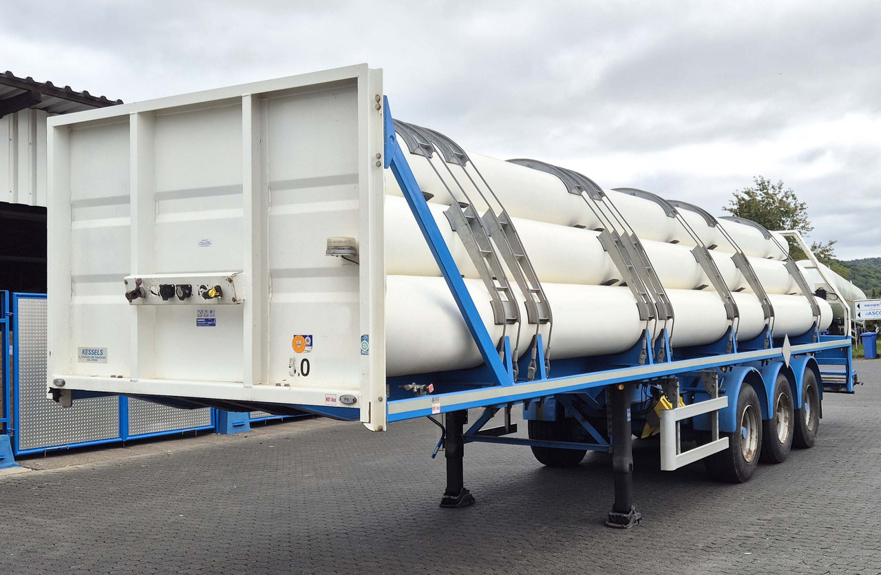 MAFA Gas tank tube semi-trailer used for compressed helium, hydrogen, Wasserstoff,  methane, CNG - Tank semi-trailer: picture 2 MAFA Gas tank tube semi-trailer used for compressed helium, hydrogen, Wasserstoff,  methane, CNG - Tank semi-trailer: picture 2