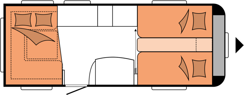 DE LUXE 540 UL - Caravan: picture 2 DE LUXE 540 UL - Caravan: picture 2