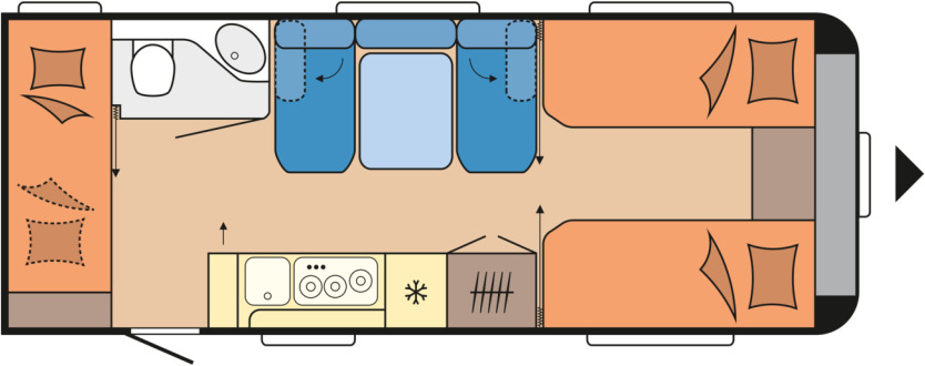 Hobby MAXIA 595 KML - Caravan: picture 1 Hobby MAXIA 595 KML - Caravan: picture 1