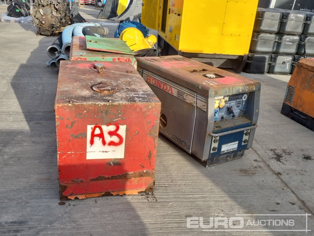 110Volt Generator/Welder, 3 Cylinder Engine (2 of), 230Volt Generator/Welder, Engine - Generator set: picture 4 110Volt Generator/Welder, 3 Cylinder Engine (2 of), 230Volt Generator/Welder, Engine - Generator set: picture 4