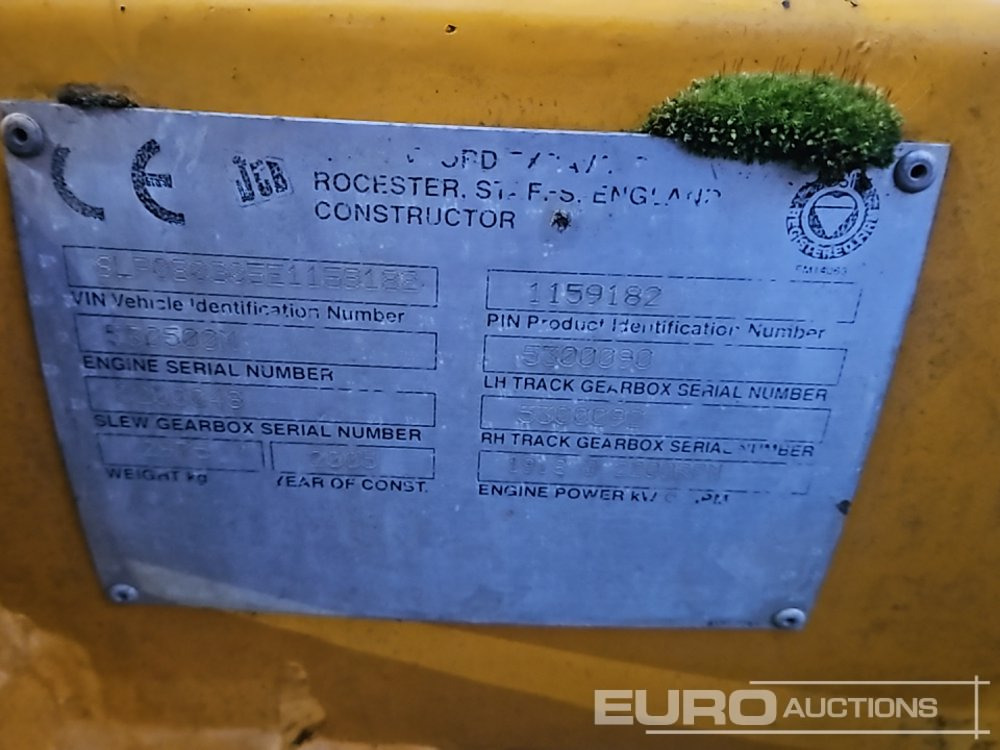 2005 JCB 8030 - Mini excavator: picture 1 2005 JCB 8030 - Mini excavator: picture 1