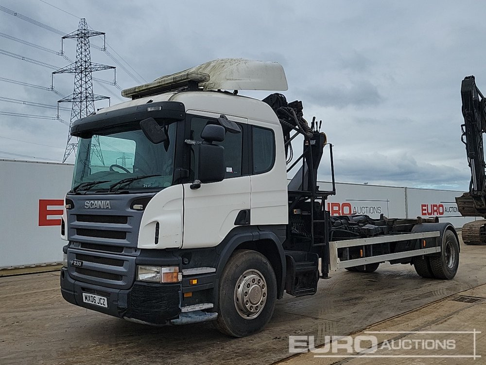 2006 Scania P230 - Hook lift truck: picture 1 2006 Scania P230 - Hook lift truck: picture 1