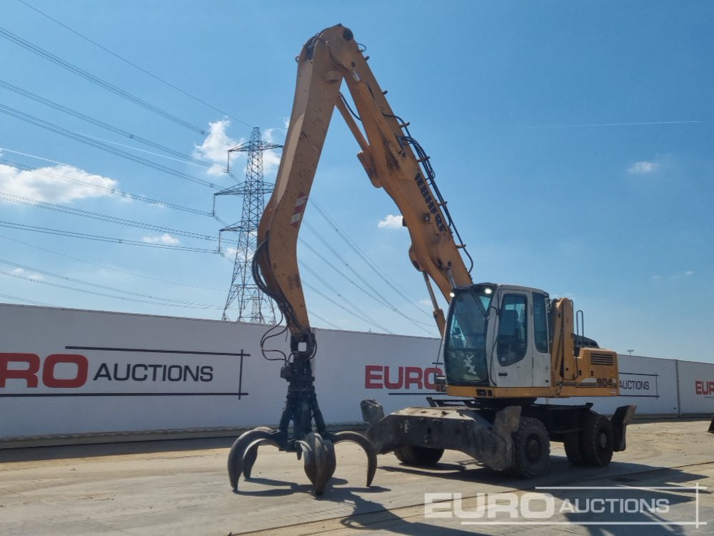 2010 Liebherr A904C HD Litronic - Wheel excavator: picture 1 2010 Liebherr A904C HD Litronic - Wheel excavator: picture 1