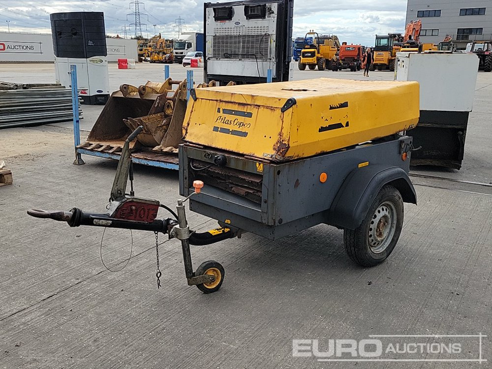 2011 Atlas Copco XAS37 - Air compressor: picture 1 2011 Atlas Copco XAS37 - Air compressor: picture 1