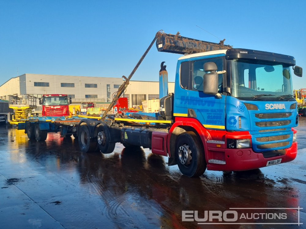 Hook lift truck 2012 Scania P360: picture 7