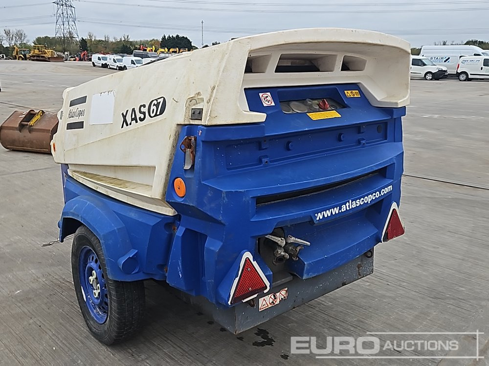 2013 Atlas Copco XAS67 130CFM - Air compressor: picture 3 2013 Atlas Copco XAS67 130CFM - Air compressor: picture 3