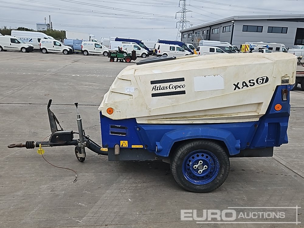 2013 Atlas Copco XAS67 130CFM - Air compressor: picture 2 2013 Atlas Copco XAS67 130CFM - Air compressor: picture 2