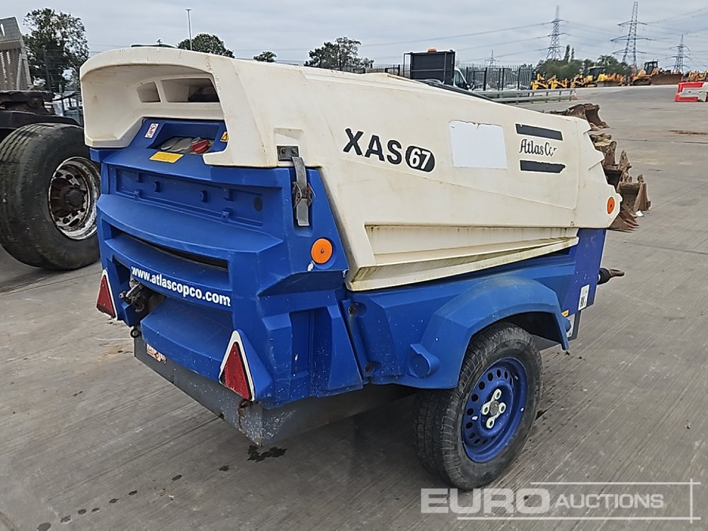 2013 Atlas Copco XAS67 130CFM - Air compressor: picture 5 2013 Atlas Copco XAS67 130CFM - Air compressor: picture 5