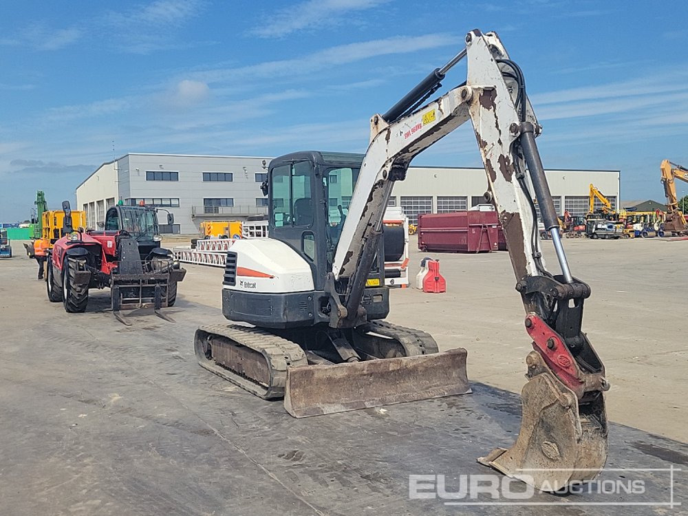 Mini excavator 2013 Bobcat E45EM: picture 7