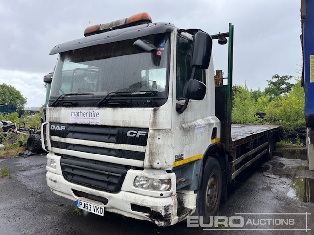 2013 DAF CF75 310 - Dropside/ Flatbed truck: picture 1 2013 DAF CF75 310 - Dropside/ Flatbed truck: picture 1