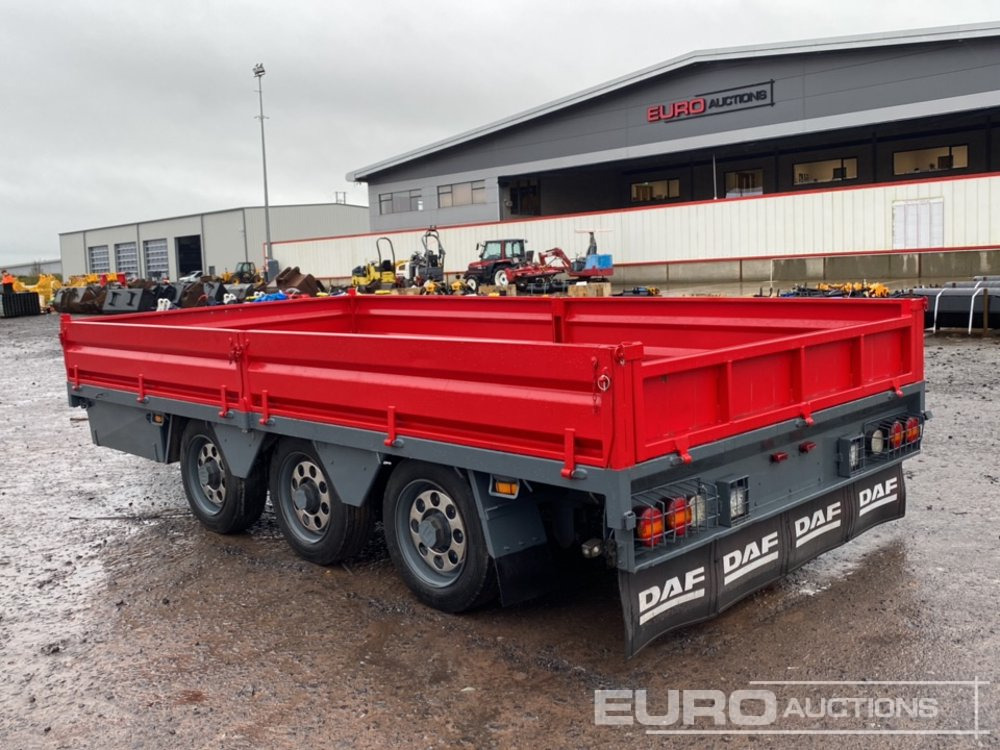 2013 Dooley 10 Ton Tri-Axle Drop Side Drag Trailer - Dropside/ Flatbed trailer: picture 2 2013 Dooley 10 Ton Tri-Axle Drop Side Drag Trailer - Dropside/ Flatbed trailer: picture 2