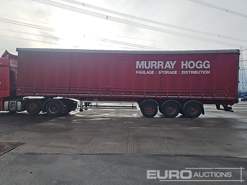 2013 SDC Tri Axle Curtainsider Trailer - Curtainsider semi-trailer: picture 2 2013 SDC Tri Axle Curtainsider Trailer - Curtainsider semi-trailer: picture 2