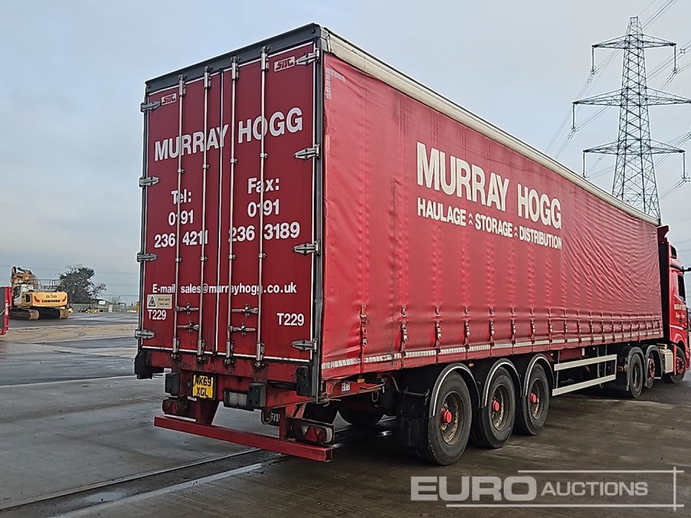 2013 SDC Tri Axle Curtainsider Trailer - Curtainsider semi-trailer: picture 5 2013 SDC Tri Axle Curtainsider Trailer - Curtainsider semi-trailer: picture 5