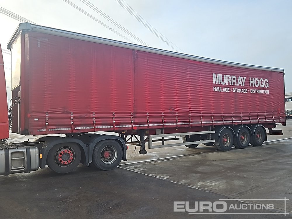 2013 SDC Tri Axle Curtainsider Trailer - Curtainsider semi-trailer: picture 1 2013 SDC Tri Axle Curtainsider Trailer - Curtainsider semi-trailer: picture 1